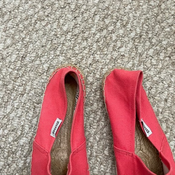 SOLUDOS For J Crew Pink Espadrilles Size 38 - Picture 3 of 13